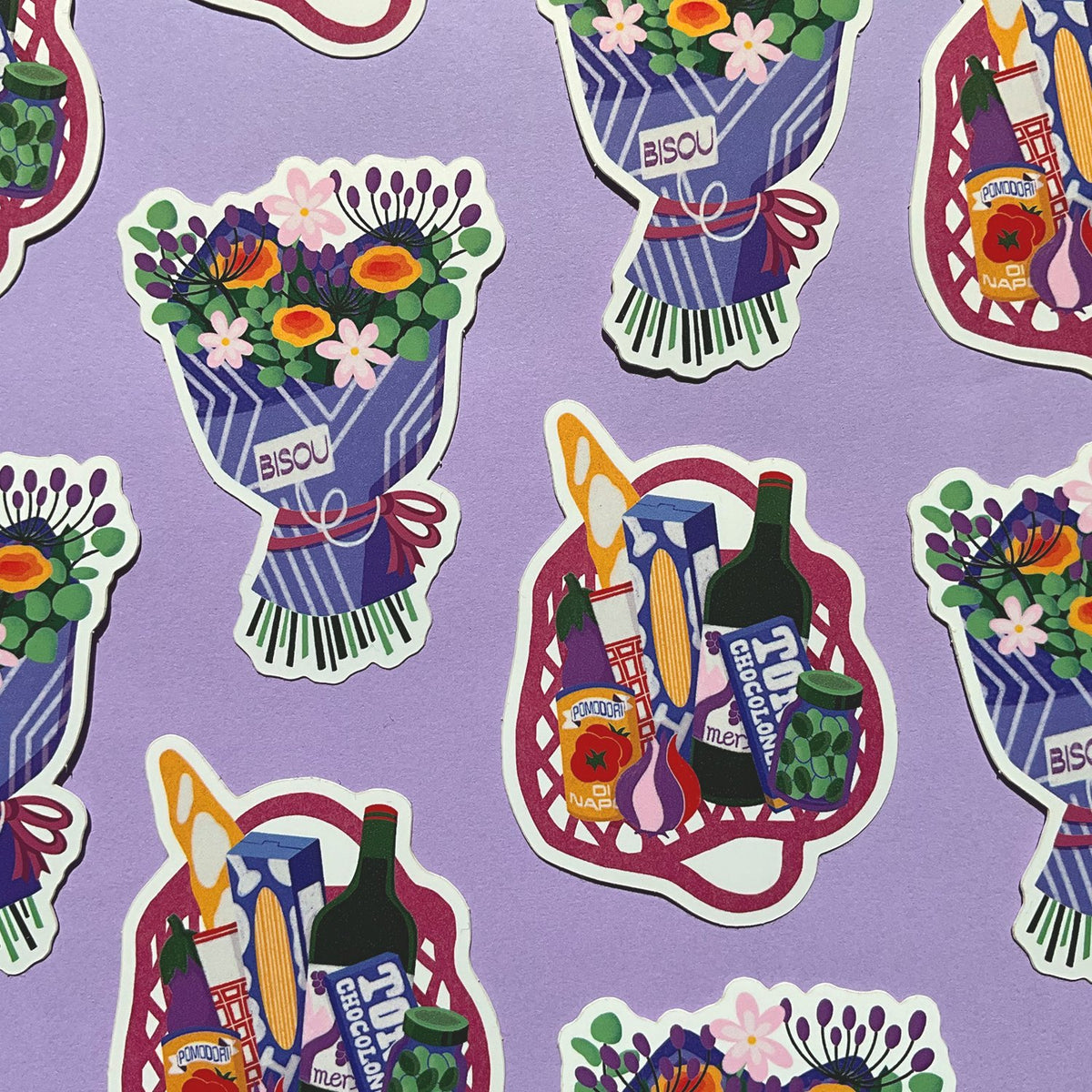 Stickers Tu viens dîner ce soir - Spark Room | Little Green Cocoon