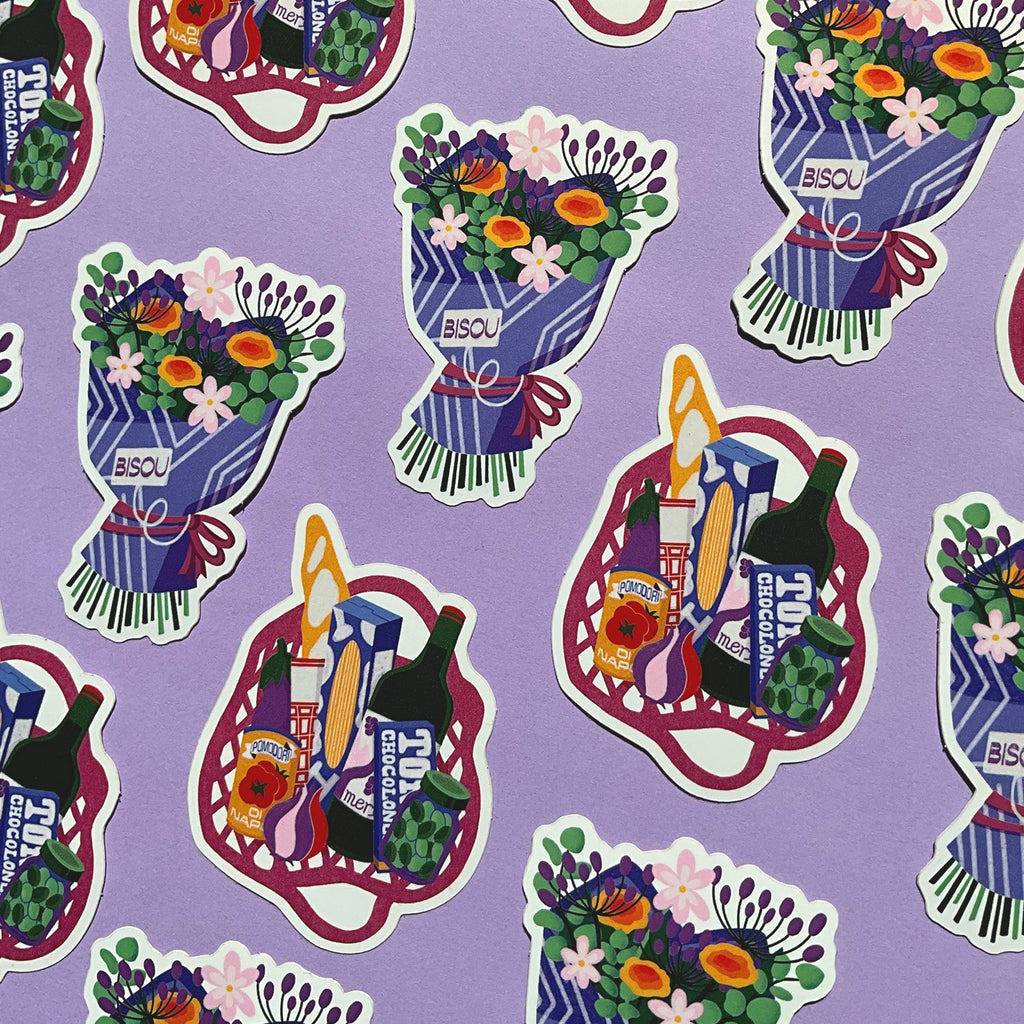 Stickers Tu viens dîner ce soir - Spark Room