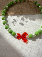 Collier San Francisco ZOUZBIJOUX, zoom perles coquillage naturel