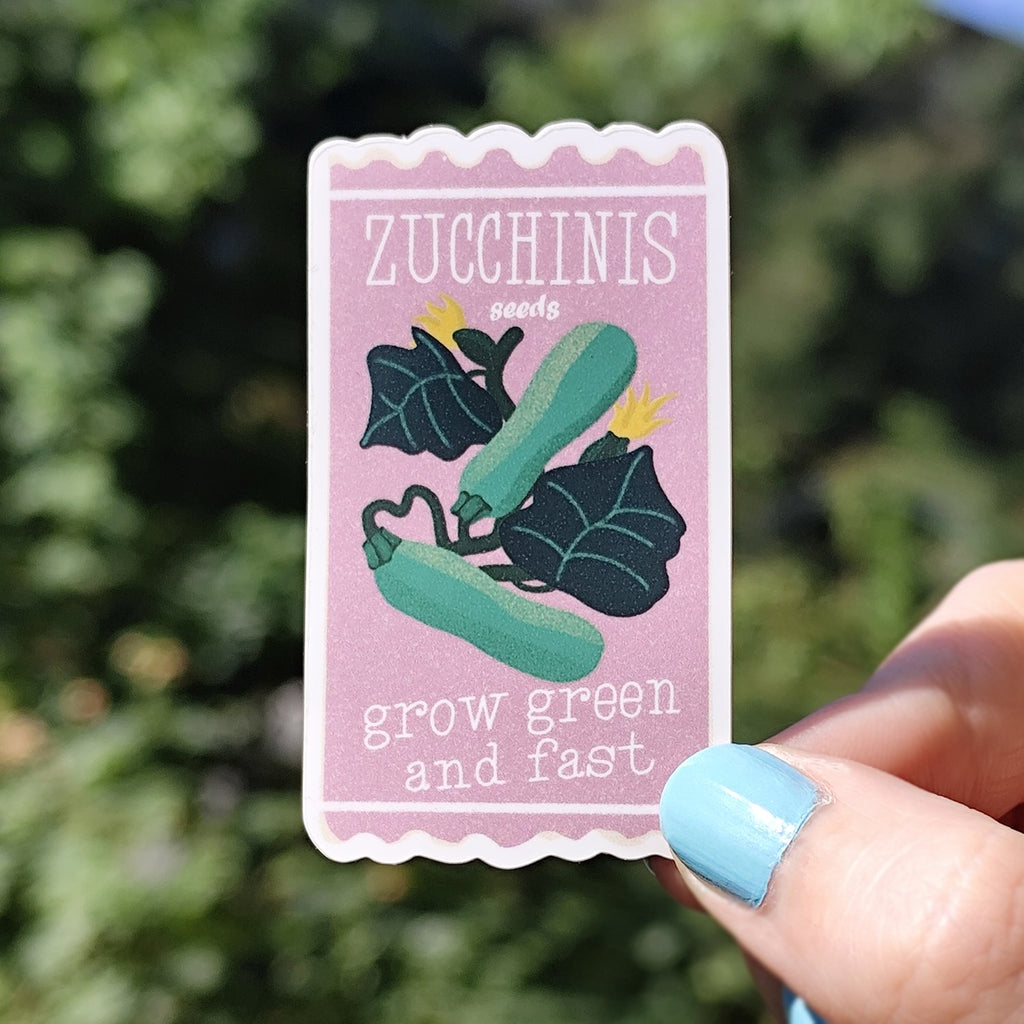 Sticker Zucchini Seeds - Spark Room