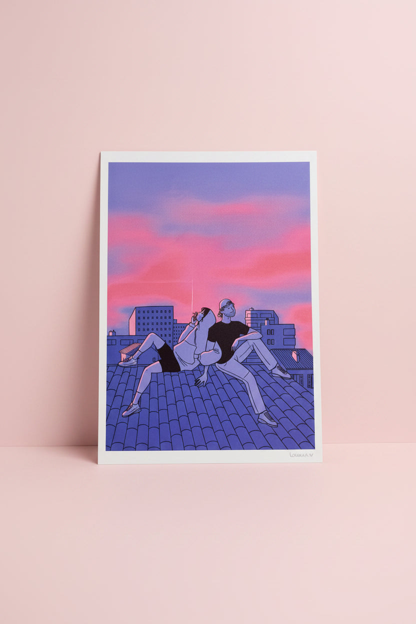 Affiche Lever du Jour – Louana Magnin