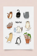 Affiche Meow – Louana Magnin