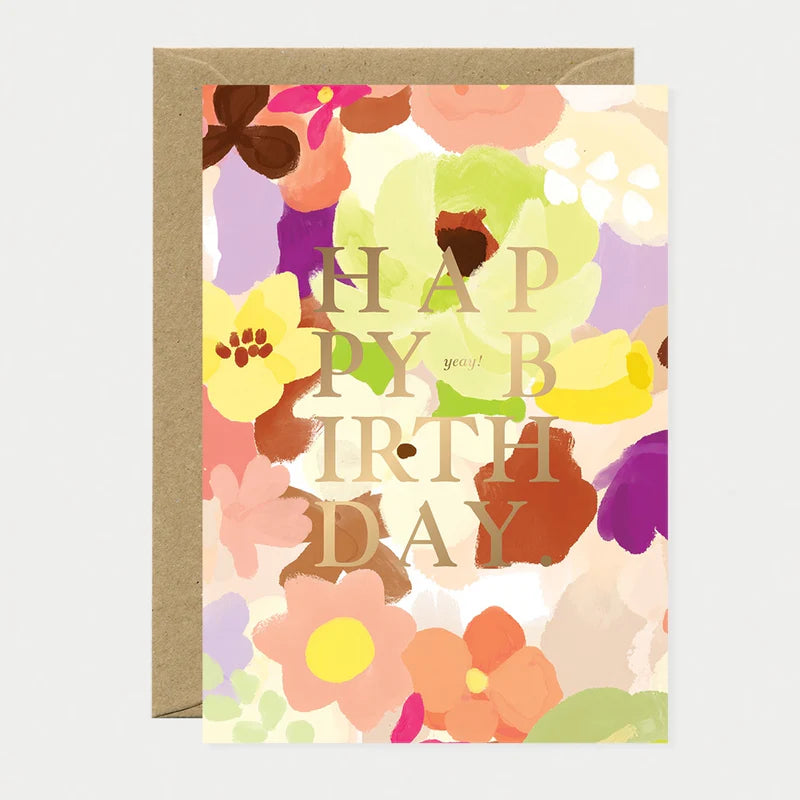 Carte anniversaire Happy Birthday Spring Sweet – All The Ways to Say – boutique Little Green Cocoon Bordeaux