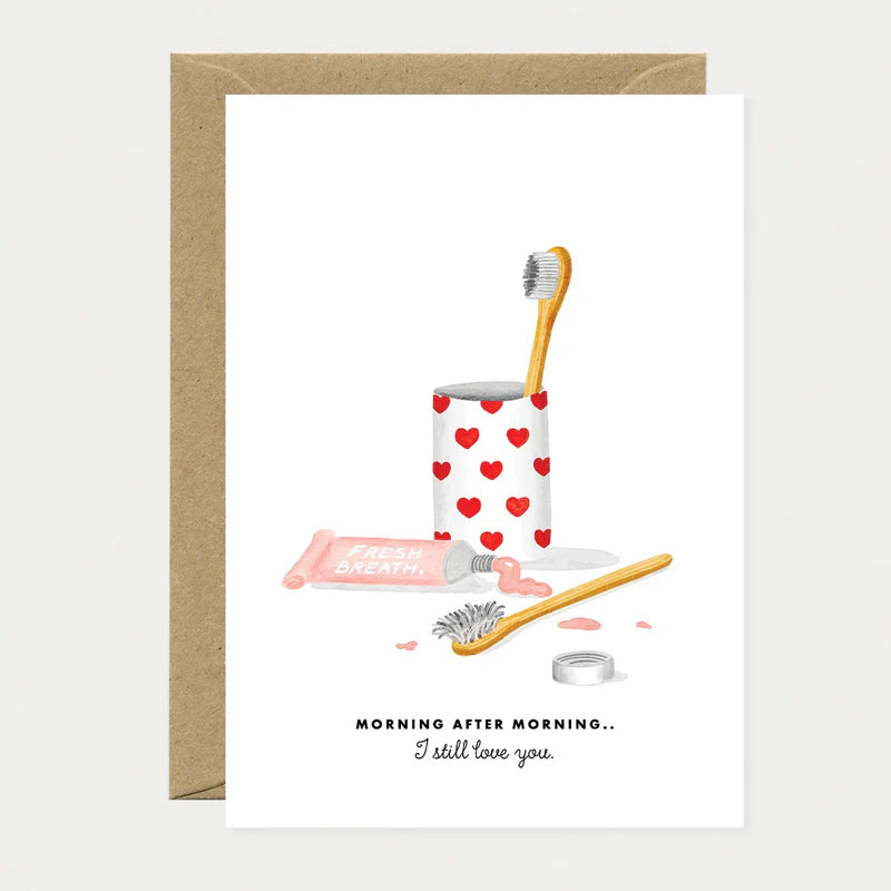 Carte humour Morning After Morning – All The Ways to Say – boutique Little Green Cocoon Bordeaux