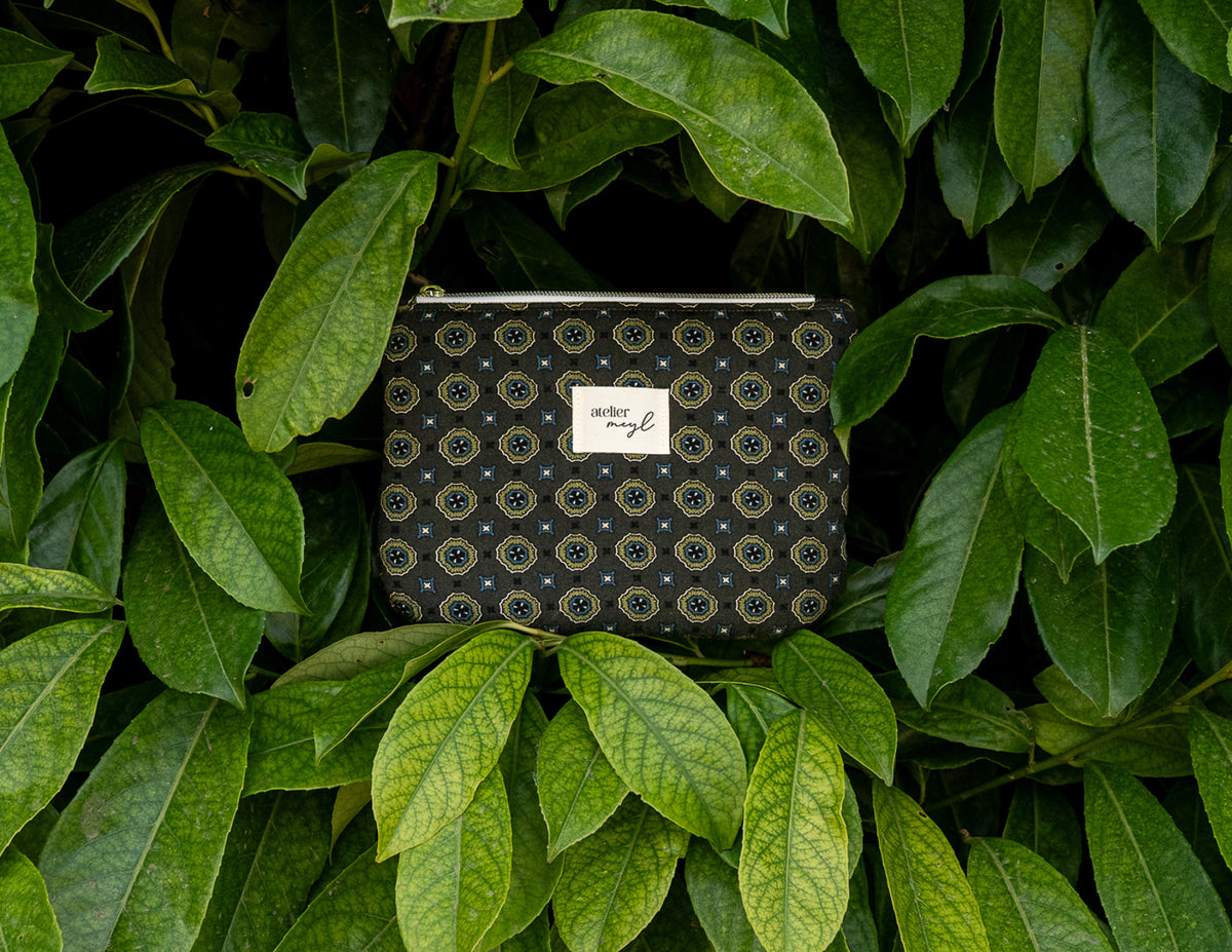 Pochette Médaillon Vert - Atelier Meyl
