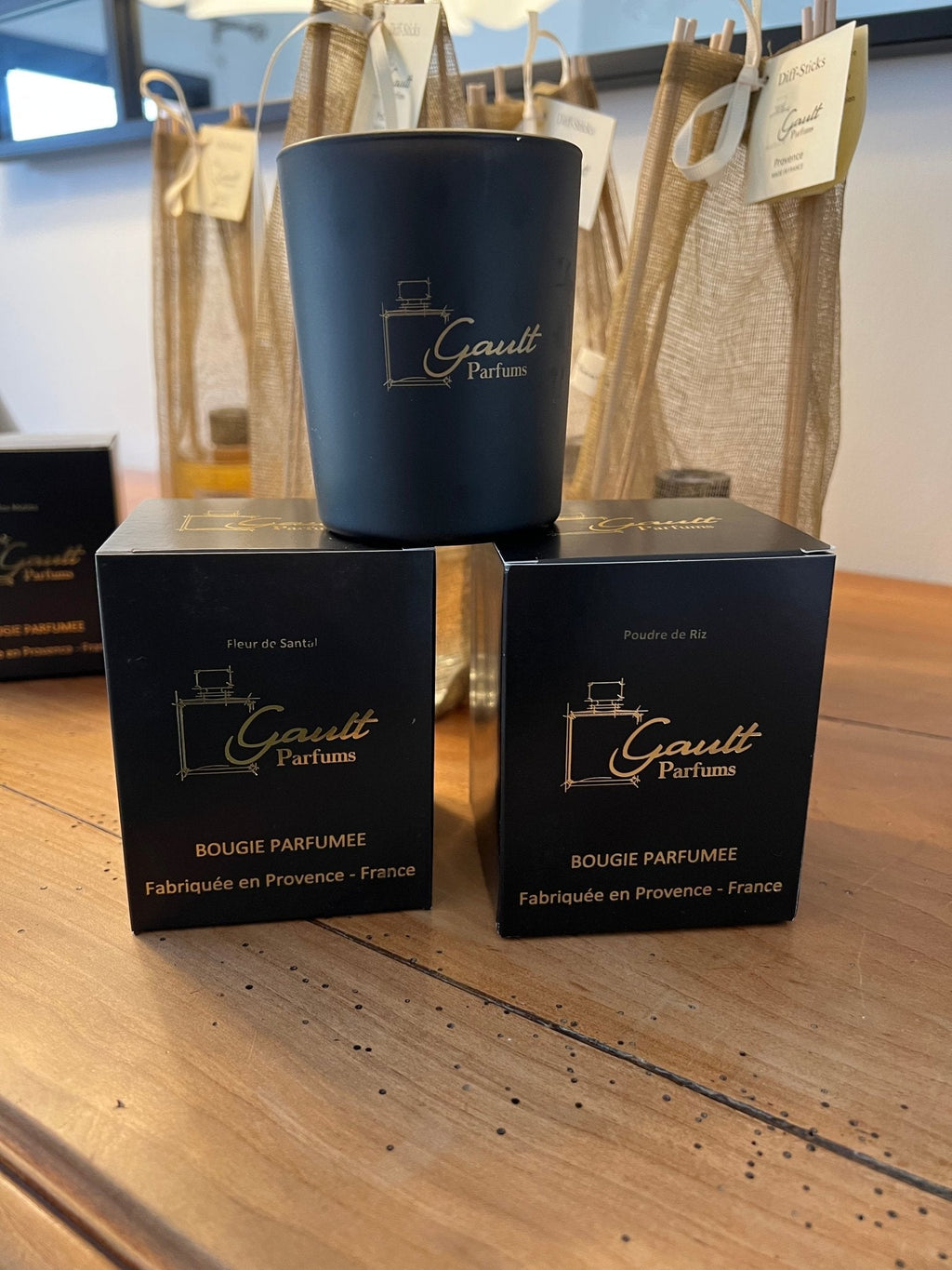 Bougie parfumée GAULT poudre de riz - B&Inside