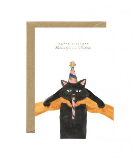 Carte anniversaire Happy Birthday Cat – All The Ways to Say – boutique Little Green Cocoon Bordeaux