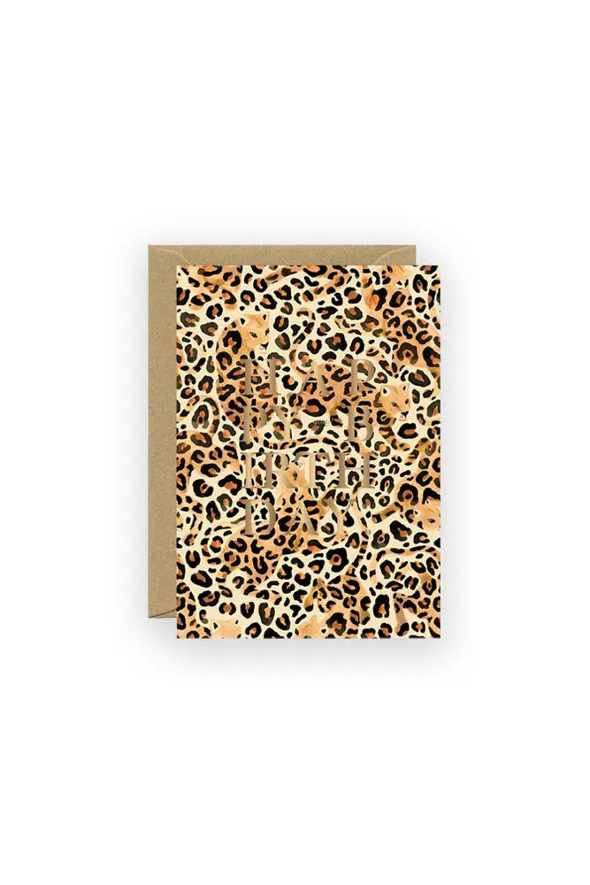 Carte Happy Birthday Leopard – All the ways to say