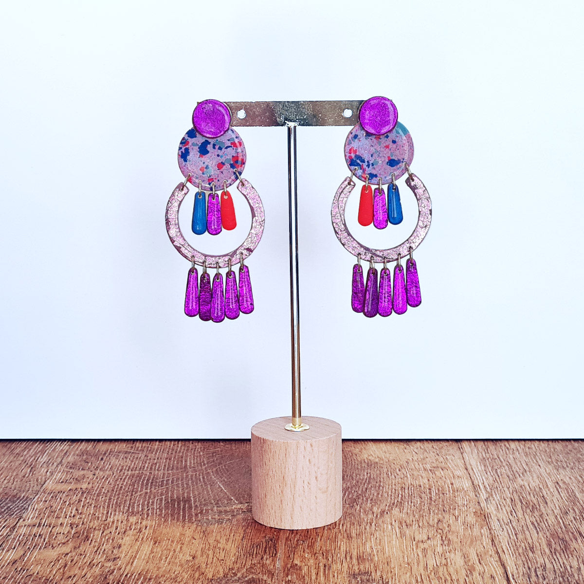 Charlotte - boucles d'oreilles Beau-en-Boucle