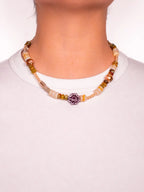 Collier Albertine Marie-Louise Bijoux – vue d'ensemble, collier coloré maximaliste