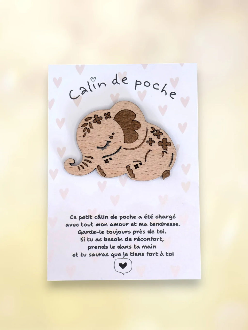 Câlin de Poche Éléphant