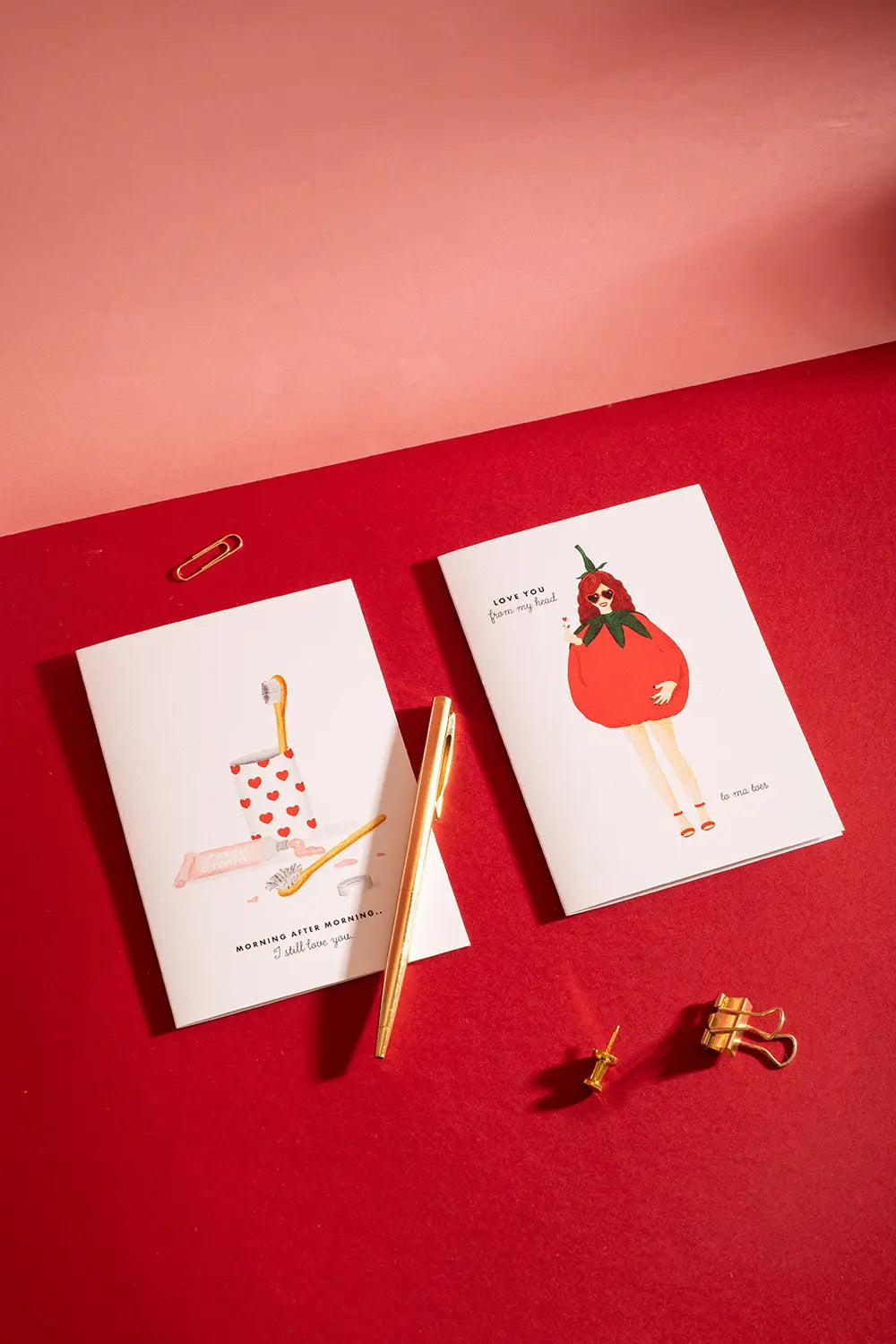 Carte Love you tomatoes – All The Ways to Say, mise en situation