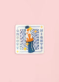 Sticker Groovy Nights