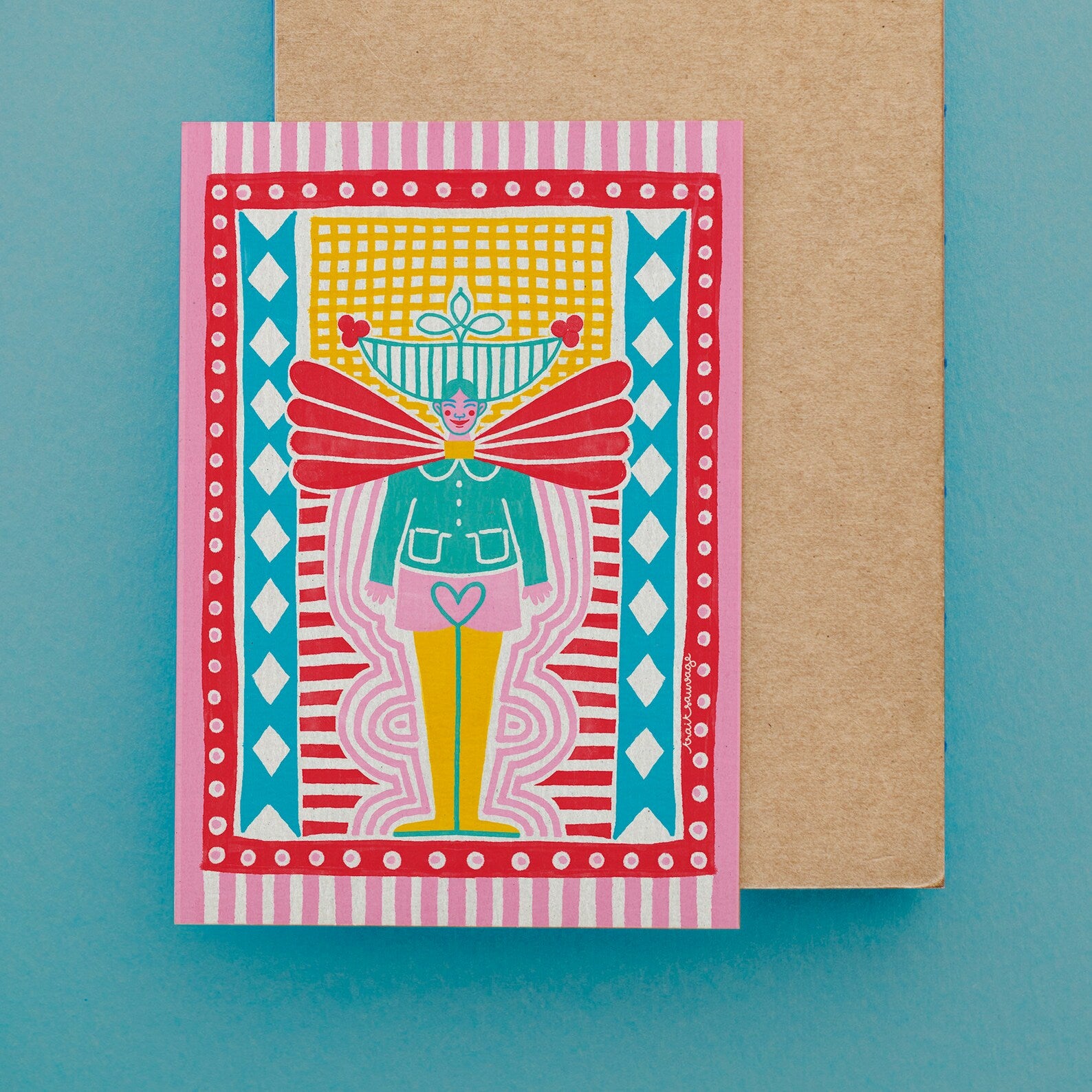 Carte Postale Clown