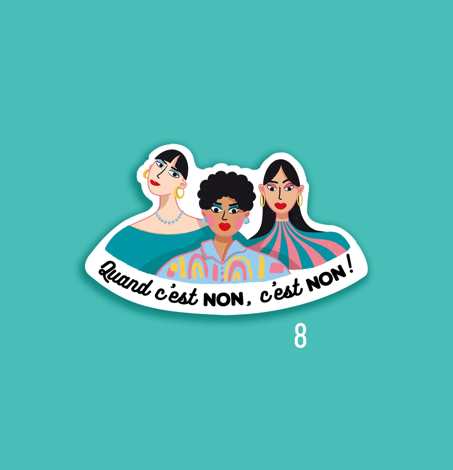 Stickers Trait Sauvage