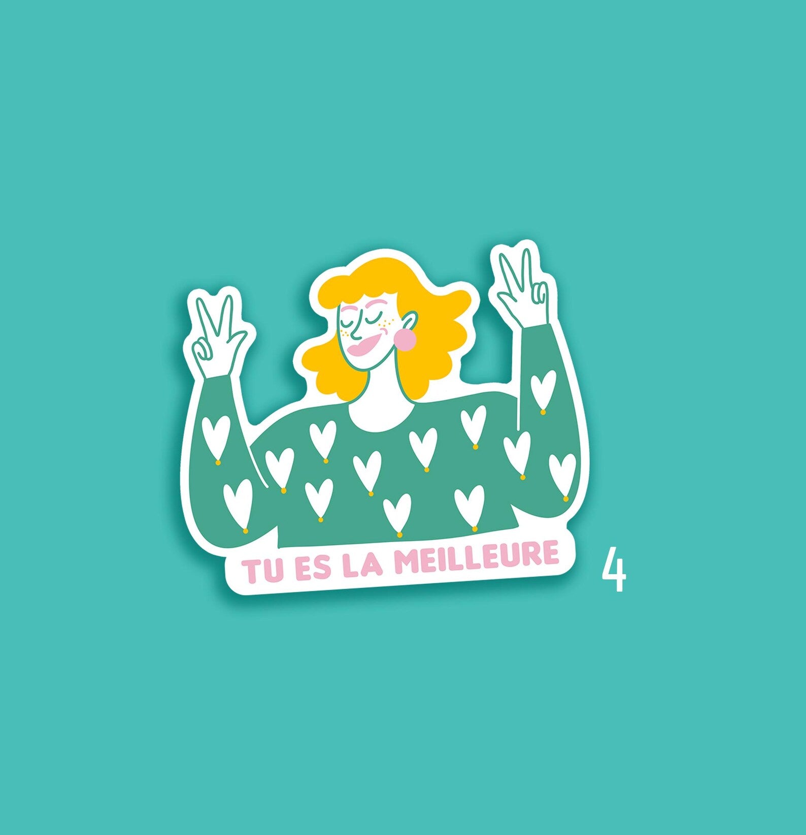 Stickers Trait Sauvage