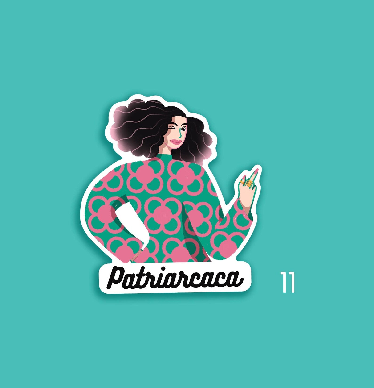 Stickers Trait Sauvage