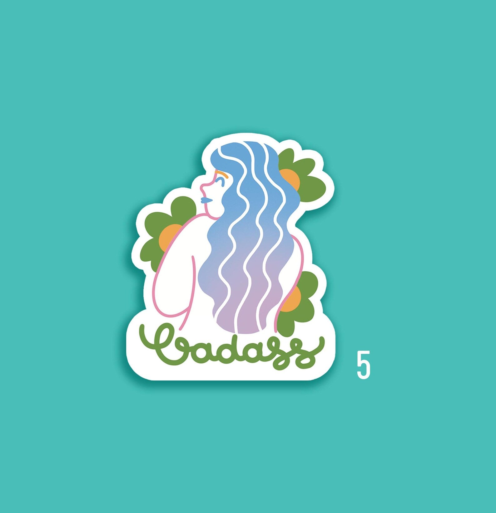 Stickers Trait Sauvage