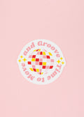Sticker Time to move and groove