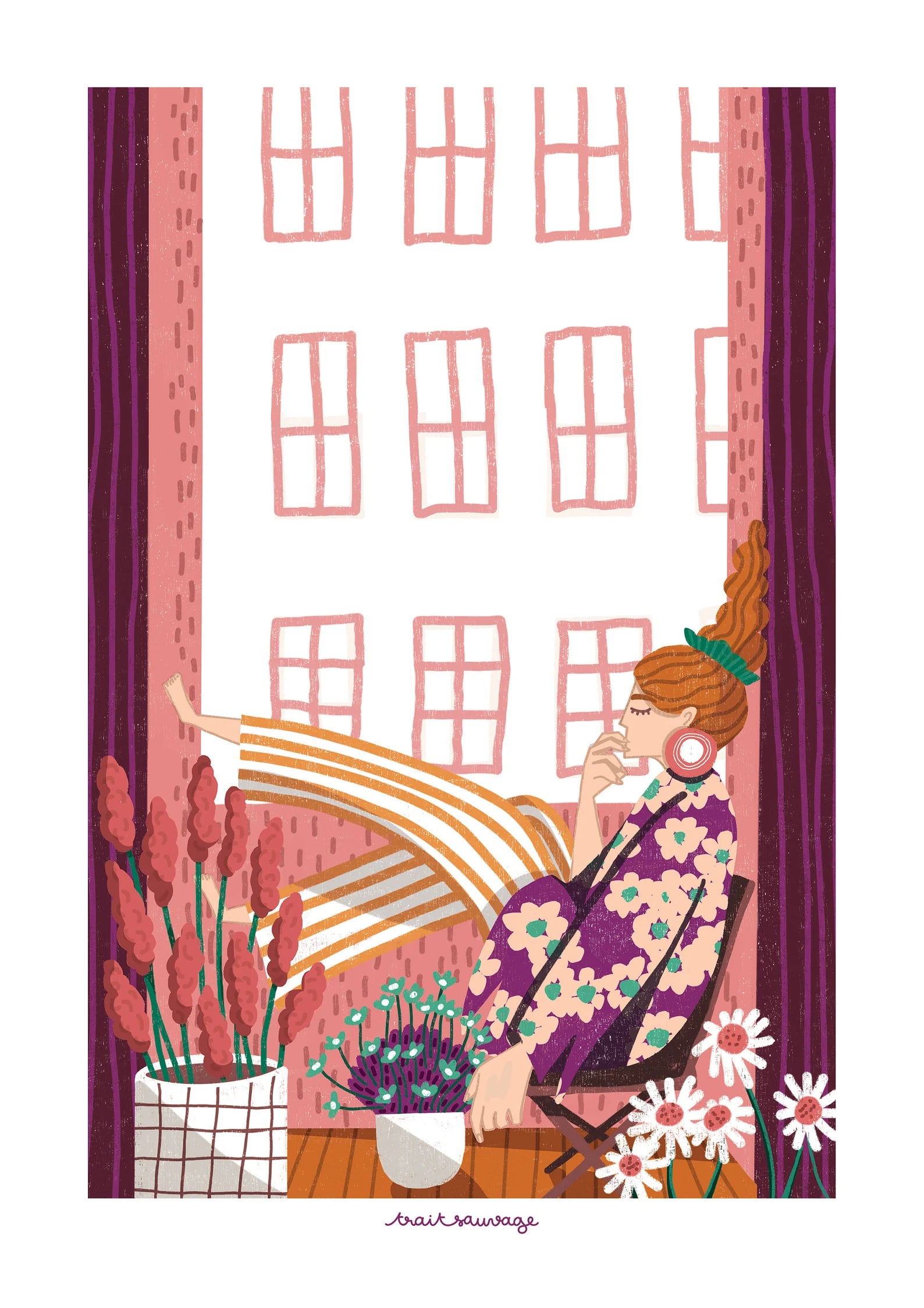 Poster Le Balcon