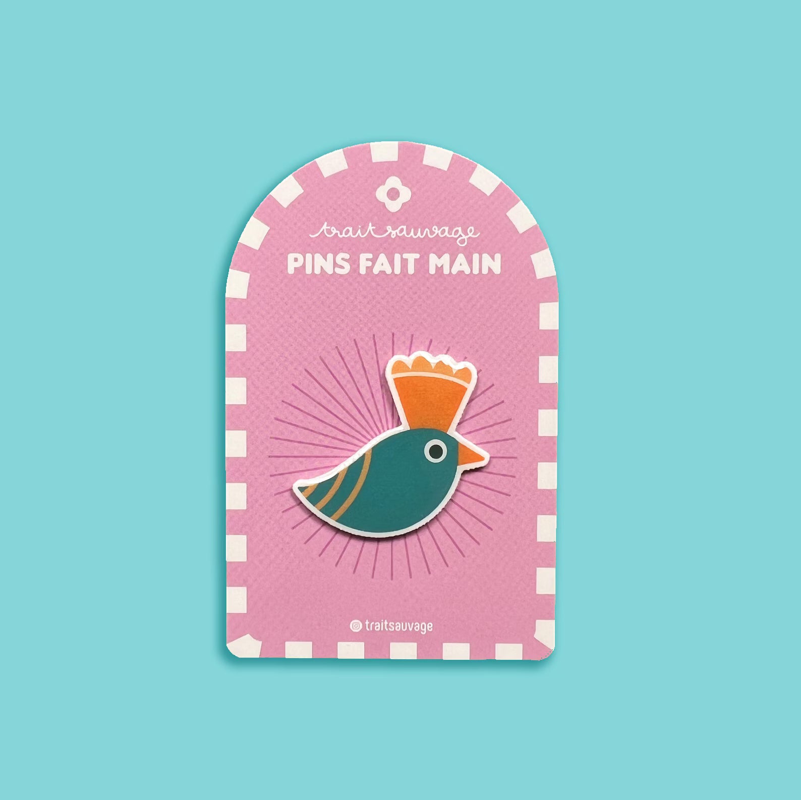 Pin's Oiseau Bleu