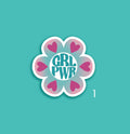 Stickers Trait Sauvage