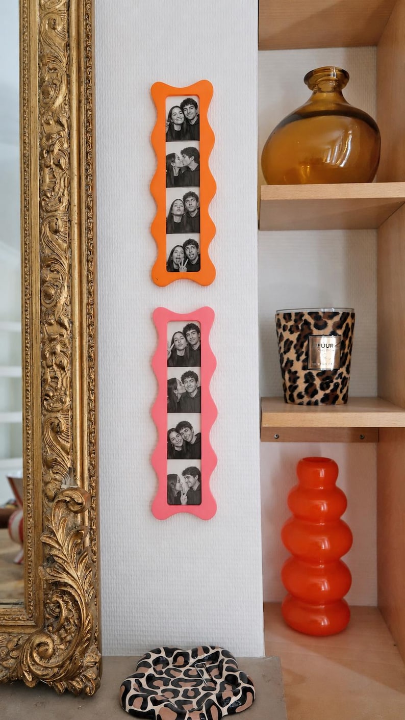 Cadre photomaton rose - Mimiarthome