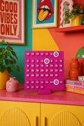 Calendrier perpétuel fuchsia - Mimiarthome