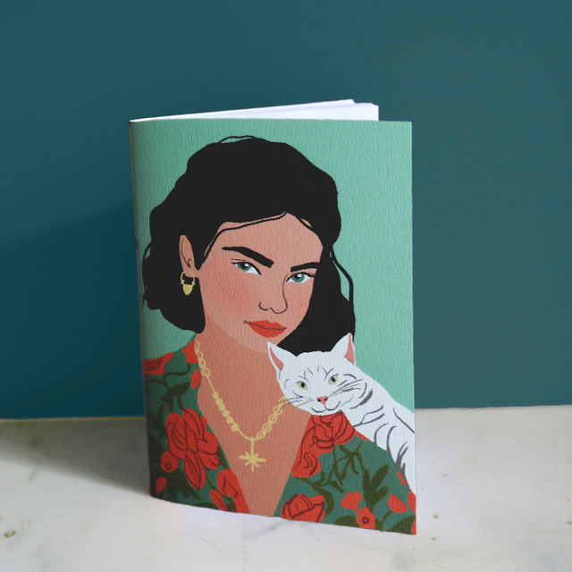 Carnet A6 — Douceur féline - Aude Bernardet