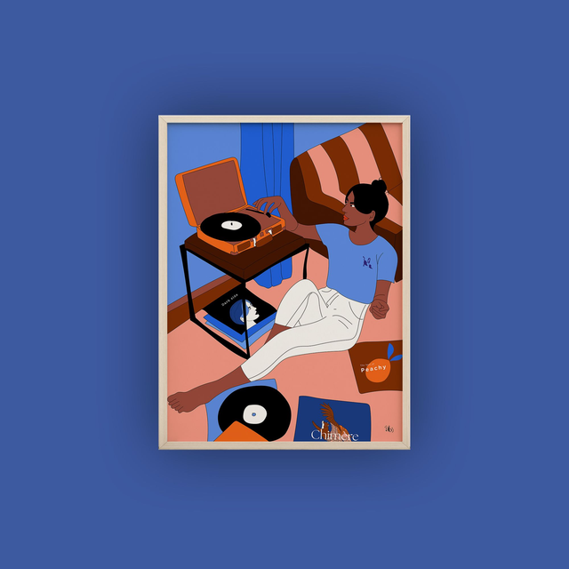 Affiche A4 — Le vinyle