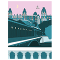 Affiche A4 — Romance parisienne - Aude Bernardet
