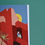 Carnet A6 — La maison rose