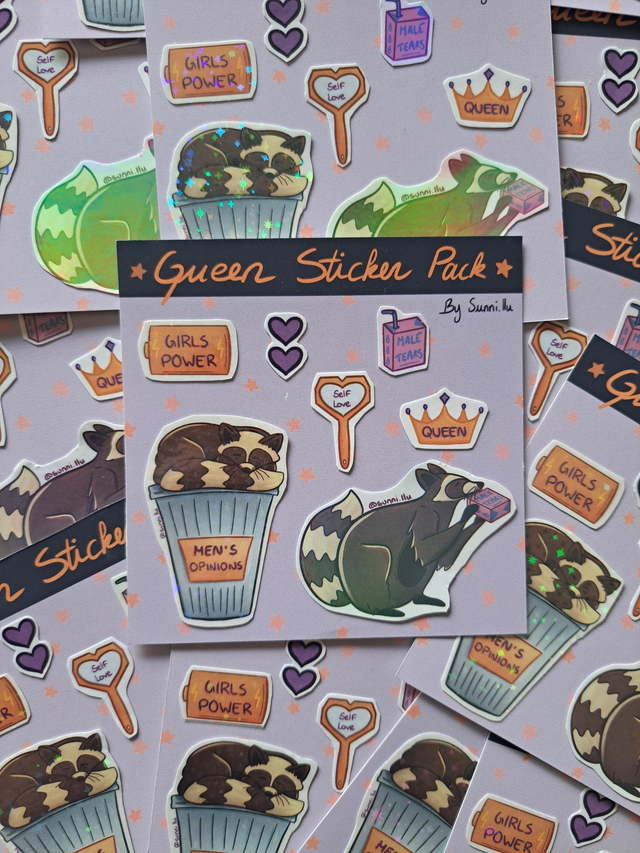 Queen Sticker Pack - sunni.llu