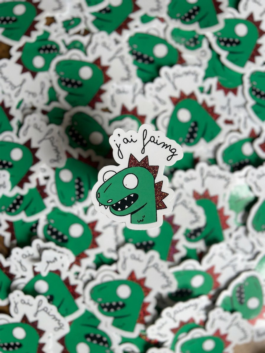 Sticker J'ai faimg - Petit Nuage