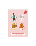 Lot de stickers Bordeaux – Bimbam Studio, verso