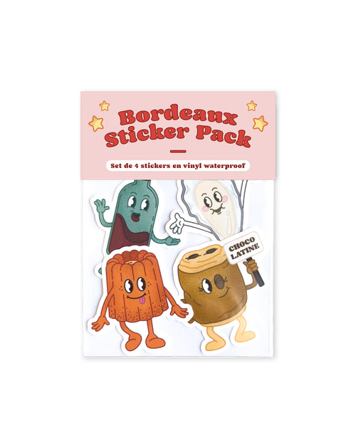 Lot de stickers Bordeaux – Bimbam Studio