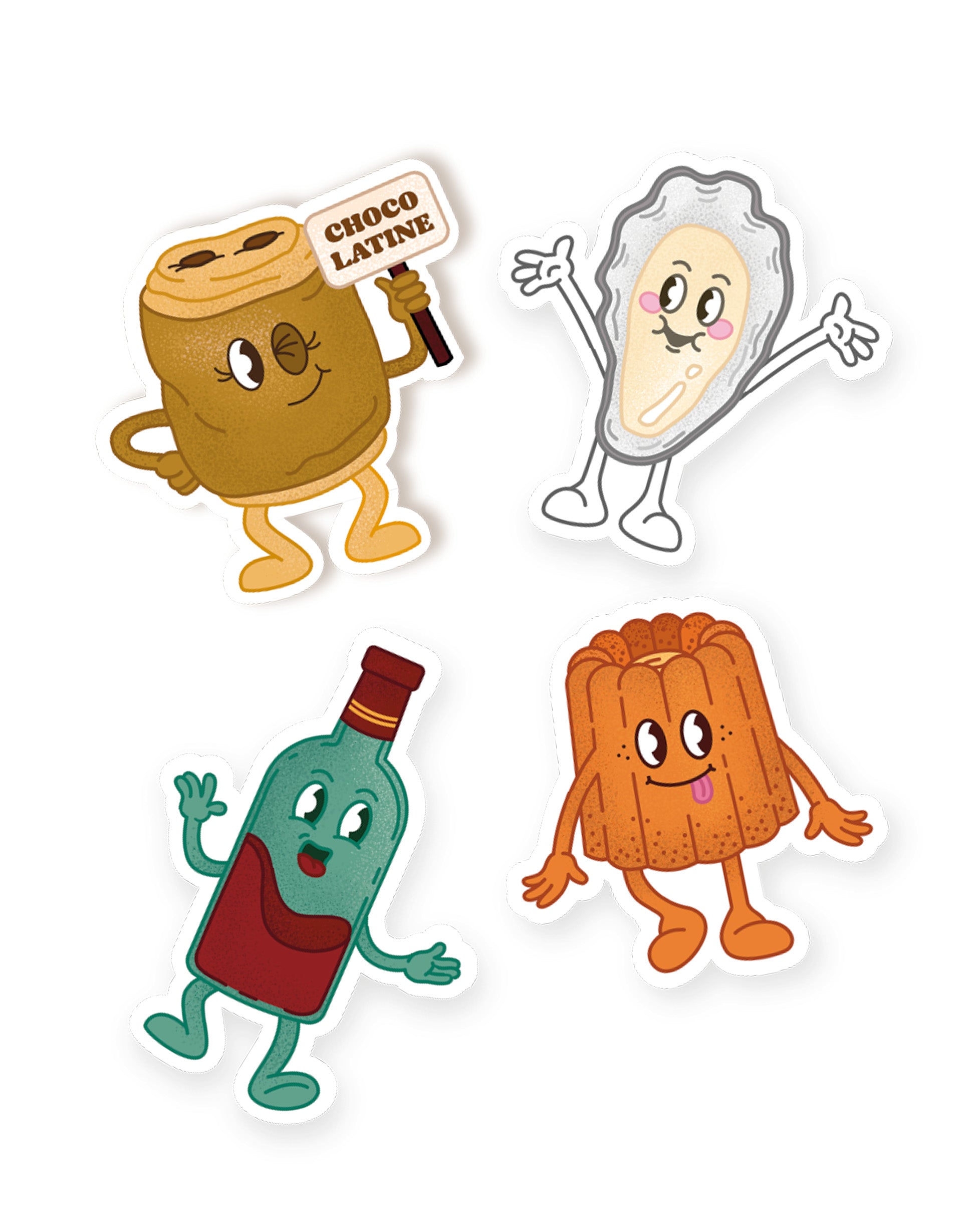 Lot de stickers Bordeaux – Bimbam Studio, vue 2