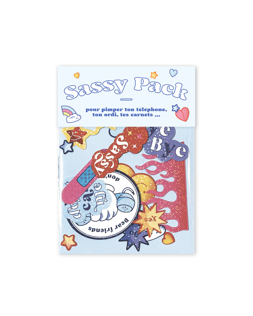 Sassy Pack - Lot de stickers