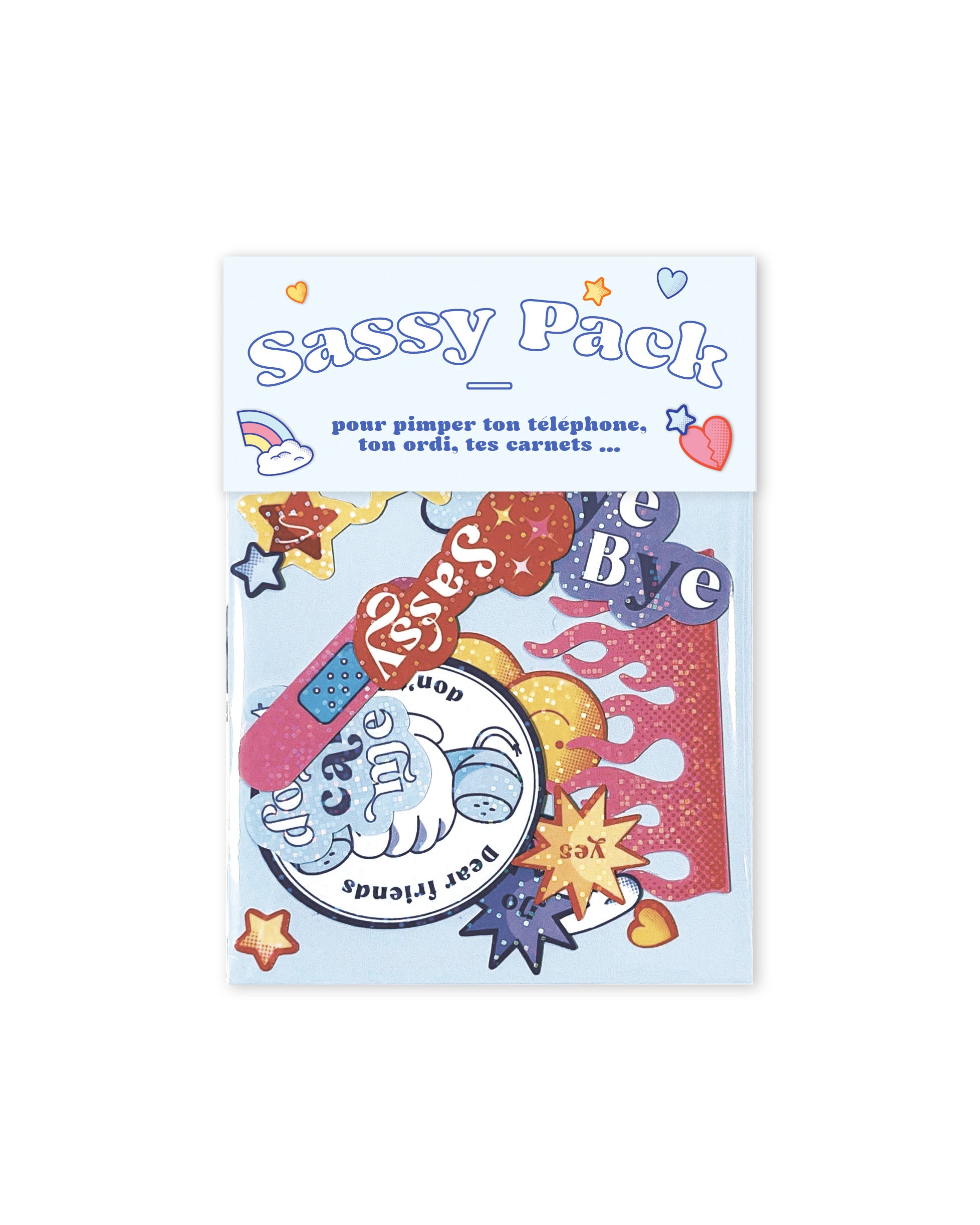 Sassy Pack - Lot de stickers