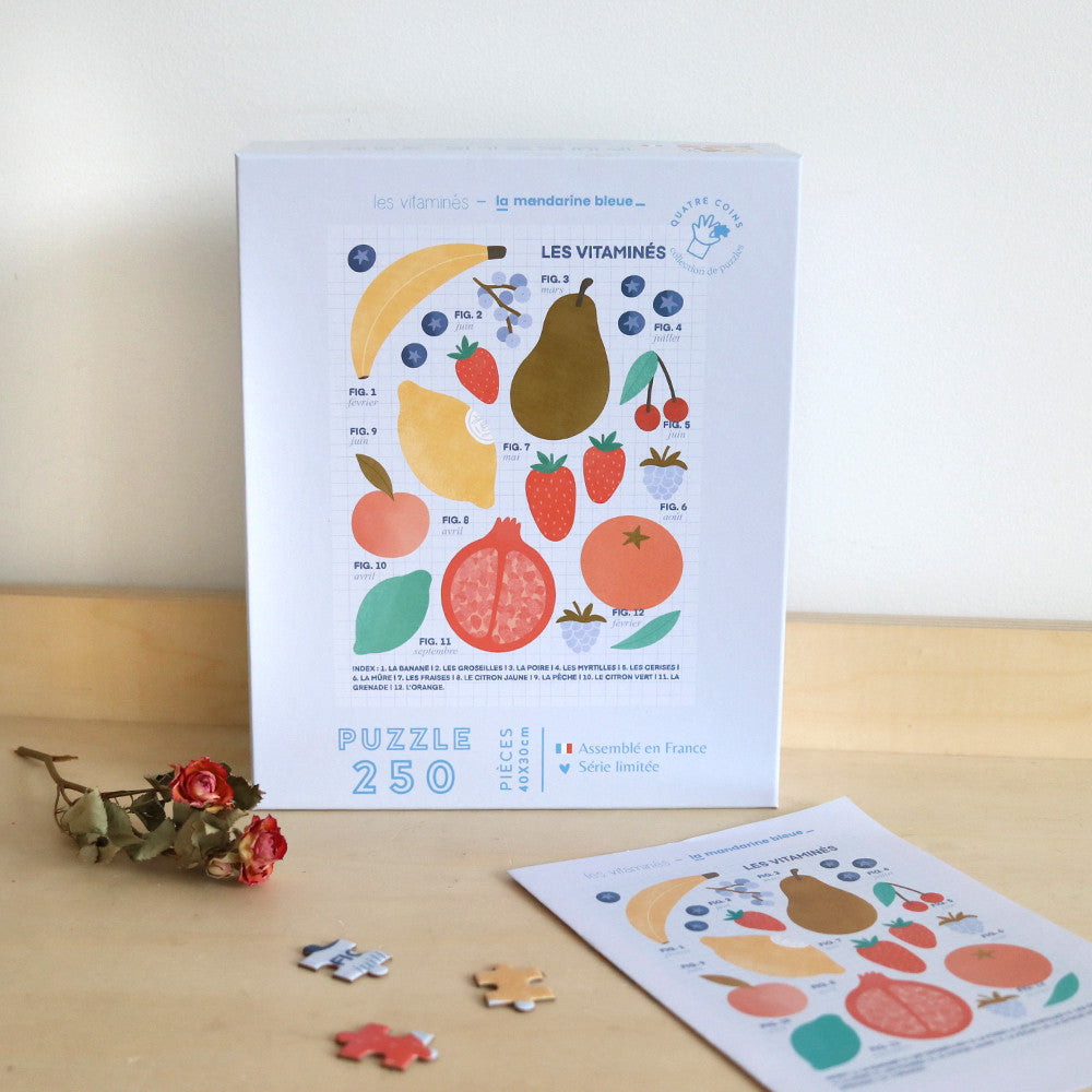 Puzzle 250 pièces - Les Vitaminés