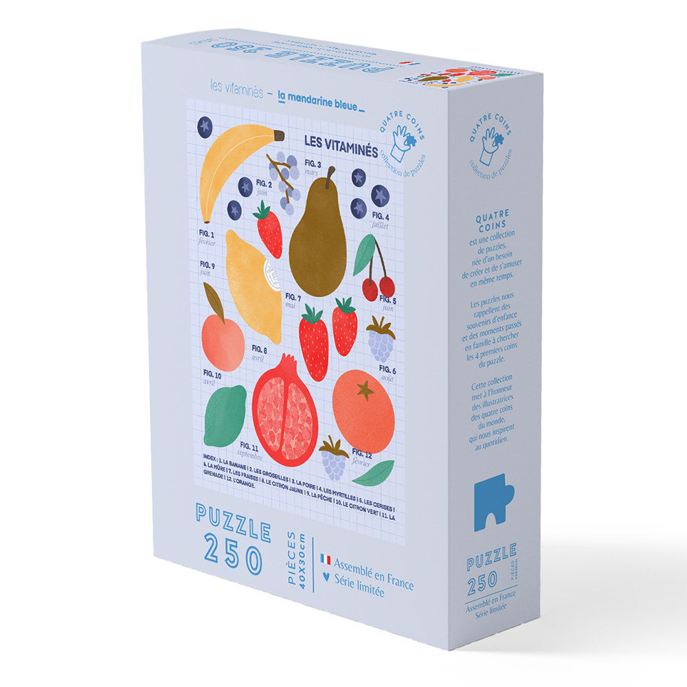 Puzzle 250 pièces - Les Vitaminés