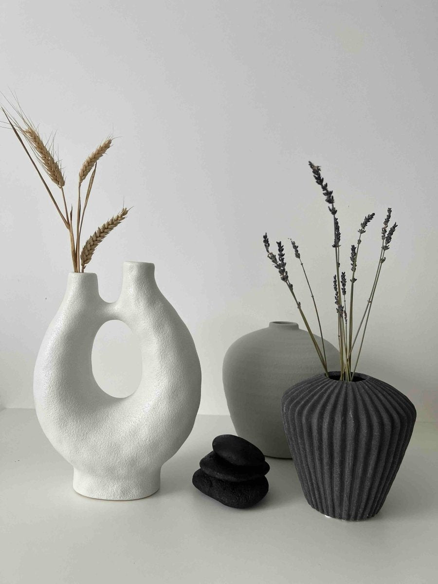 Vase AYLA blanc - B&Inside