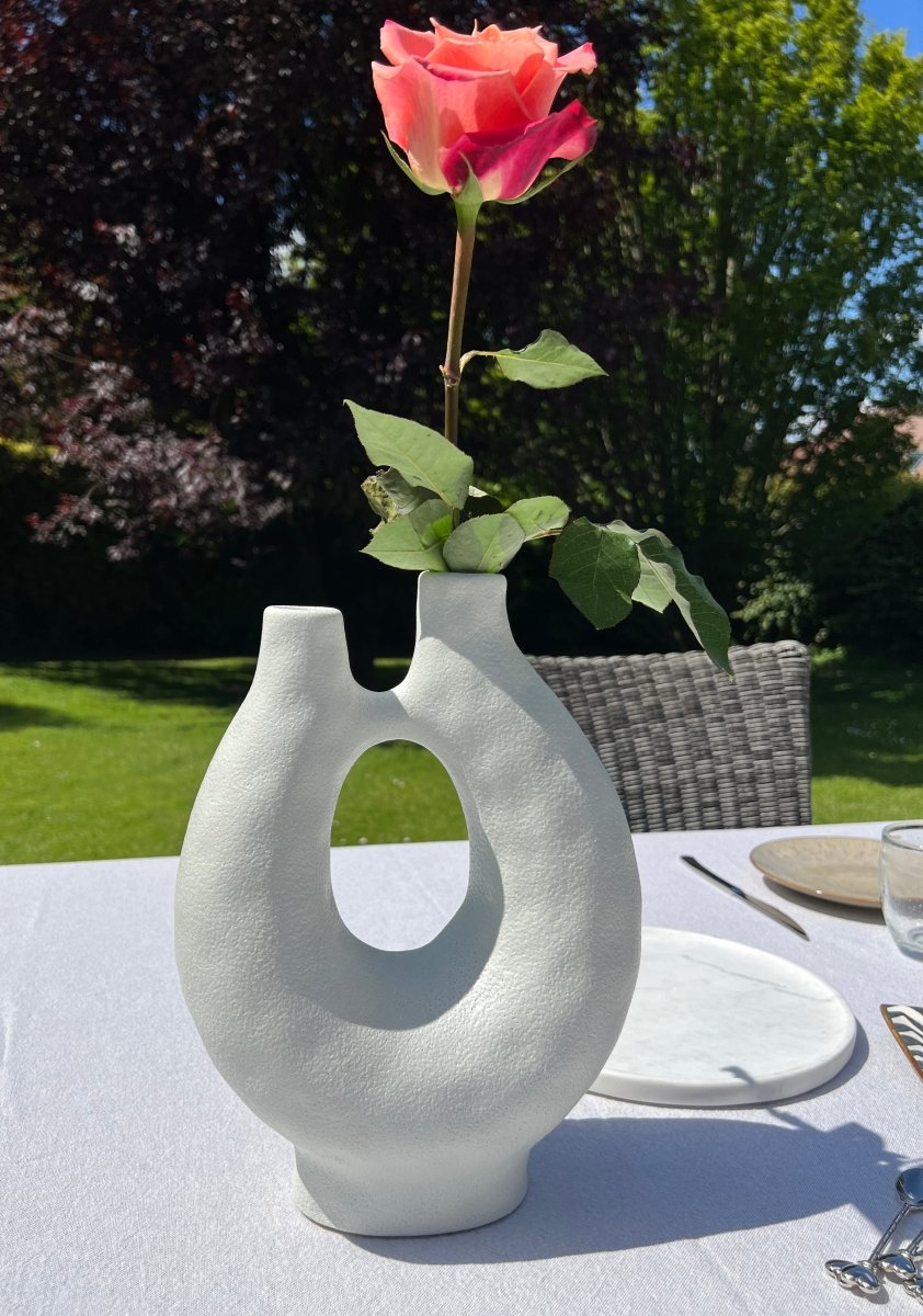 Vase AYLA blanc - B&Inside