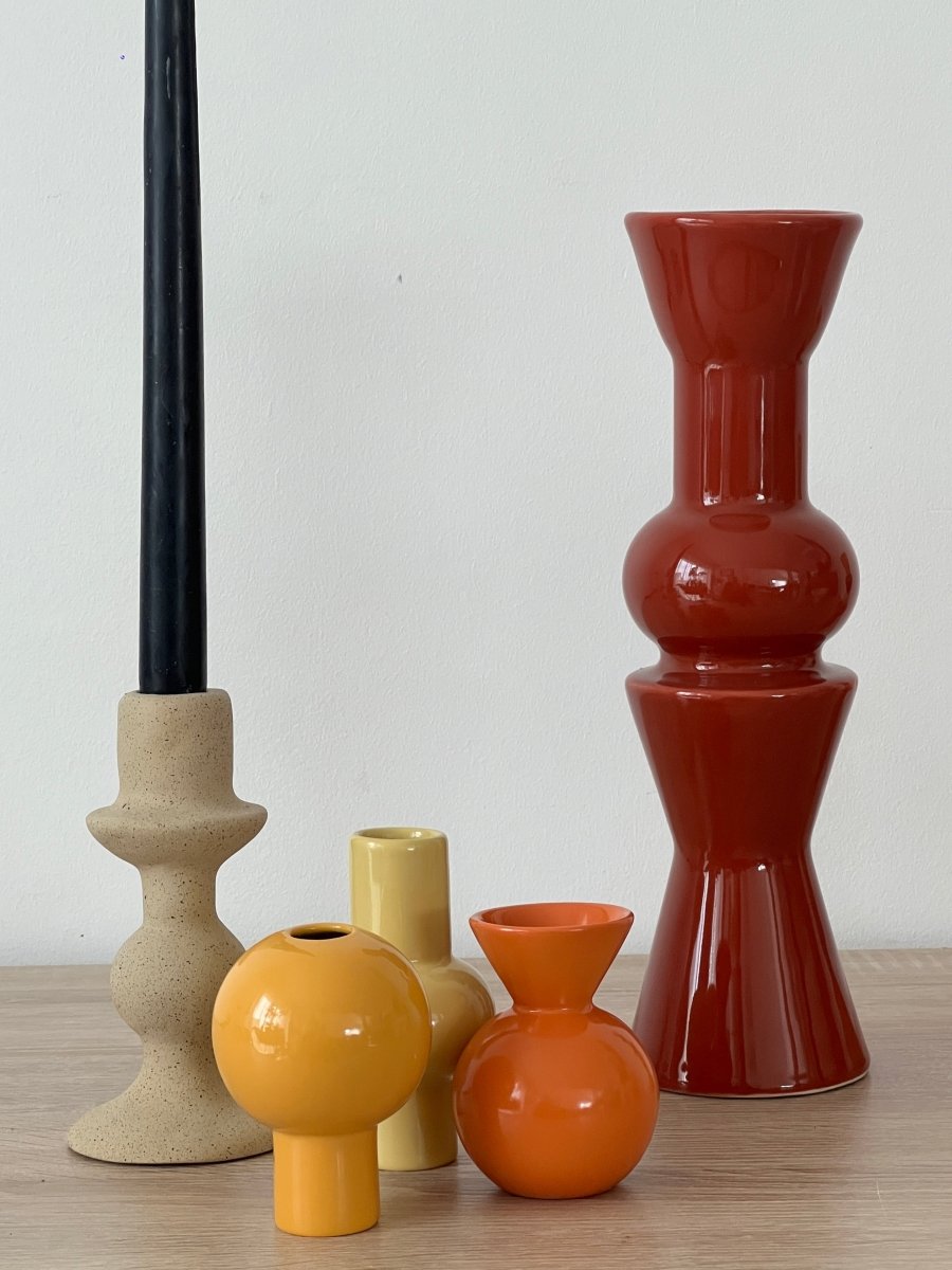 Vase MIRA rouge - B&Inside