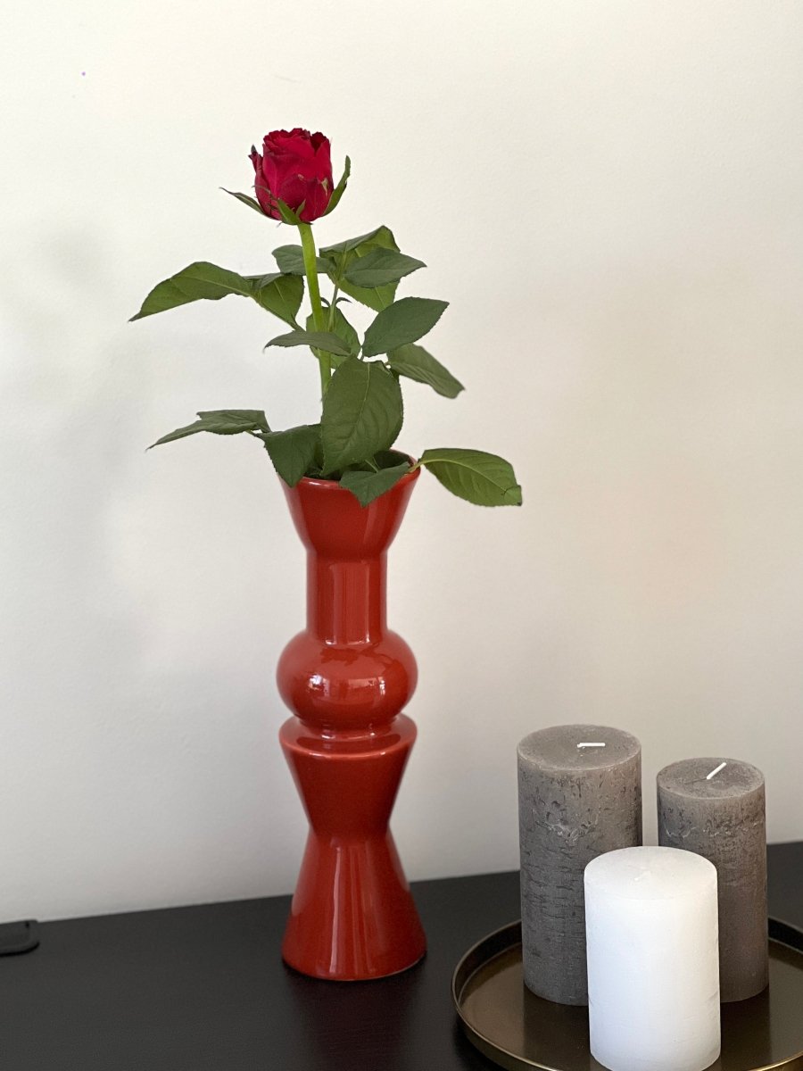 Vase MIRA rouge - B&Inside